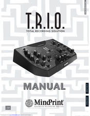 MINDPRINT T.R.I.O. Manual