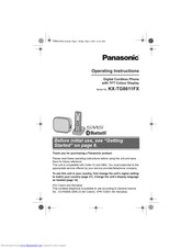 PANASONIC KX-TG8611FX Operating Instructions Manual
