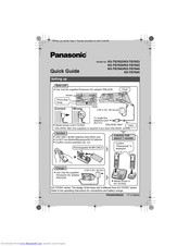 Panasonic Kx Tg7622 Quick Manual Pdf Download Manualslib