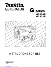 Makita G7301R Instructions For Use Manual