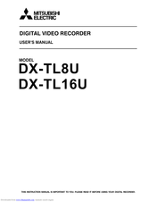 Mitsubishi Electric DX-TL16U User Manual