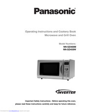 PANASONIC Inverter NN-GD469M Operating Instructions And Cookery Book