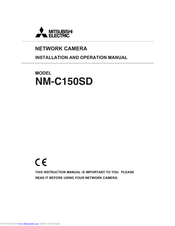 Mitsubishi Electric NM-C150SD Installation And Operation Manual