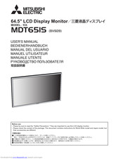 Mitsubishi Electric MDT65IS User Manual