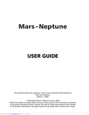 Mitsubishi Trium MARS User Manual