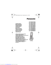 PANASONIC KX-TGA855EXW Installation Manual