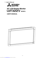 Mitsubishi Electric LDT322V User Manual