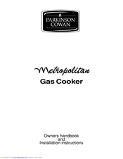 PARKINSON COWAN Metropolitan Owner's And Installation Manual