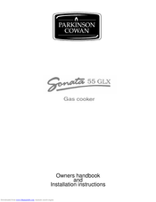 Parkinson Cowan Sonata 55GLX Owner's And Installation Manual