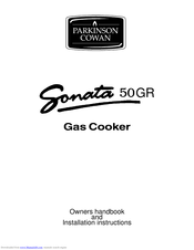 PARKINSON COWAN Sonata 50GR Owner's And Installation Manual