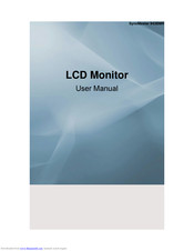 Samsung SyncMaster 943BMR User Manual