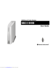 General Instrument SURFboard SB3100D User Manual