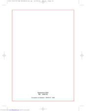 Moulinex FRIDELYS User Manual