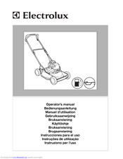 Electrolux Lawn Mower Operator's Manual