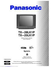 PANASONIC TX-25LK1P Operating Instructions Manual