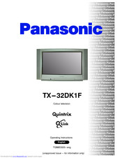 PANASONIC TX-32DK1F Operating Instructions Manual