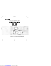 Pentax Digibino DB 100 Operating Manual