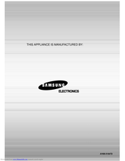 Samsung MAX-KT75 Instruction Manual