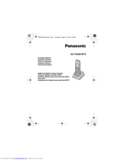 PANASONIC KX-TGA910FX Installation Manual