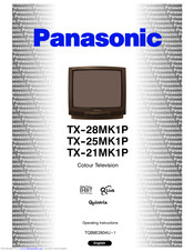 PANASONIC TX-28MK1P Operating Instructions Manual