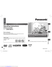 PANASONIC DVD-S511 Operating Instructions Manual