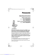 PANASONIC KX-TG8200FX Operating Instructions Manual