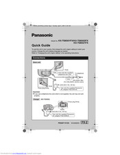 PANASONIC KX-TG8301FX Quick Manual