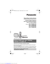 PANASONIC KX-TG8621E Operating Instructions Manual