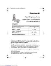 PANASONIC KX-TG9120FX Operating Instructions Manual