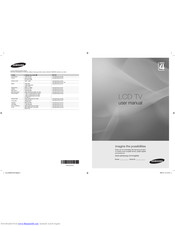Samsung LA22B450 User Manual