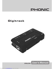 PHONIC DIGITRACK User Manual