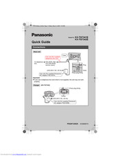 PANASONIC KX-TG7342E Quick Manual