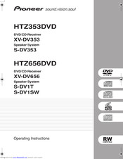 PIONEER HTZ656DVD Operating Instructions Manual