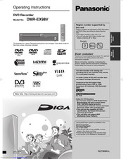 Panasonic Diga DMR-EX98V Manuals | ManualsLib