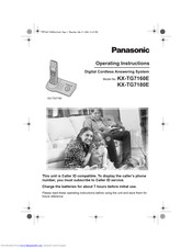 PANASONIC KX-TG7160E Operating Instructions Manual