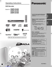 Panasonic DMR-EH495 Manuals | ManualsLib