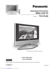 PANASONIC Viera TX-17LX2 Operating Instructions Manual