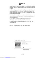 NEFF B8762.0GB Instruction Manual