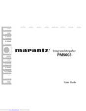 Marantz PM5003 User Manual