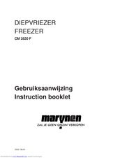MARYNEN CM 2820 F Instruction Booklet