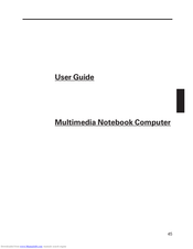 MAXDATA Multimedia Notebook Computer User Manual