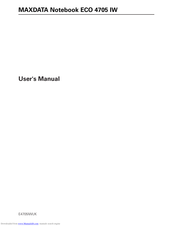 MAXDATA ECO 4705 IW User Manual