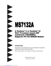 MATSONIC MS7132A Manual