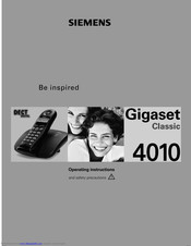 Gigaset Gigaset 4010 Classic Operating Instructions Manual