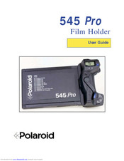 POLAROID 545 PRO User Manual