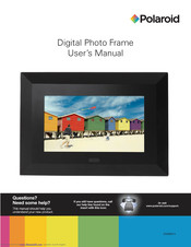 Polaroid Digital Photo Frame User Manual