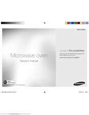 Samsung ME0103MB Owner's Manual