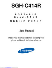 Samsung SGH-C414R User Manual