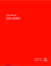 Samsung SGH-i640V User Manual