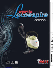 POLTI VAPORETTO LECOASPIRA ANIMAL Usage Instructions